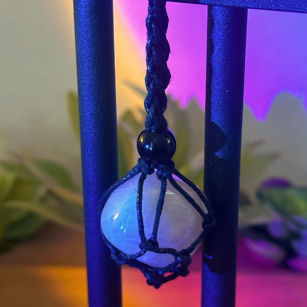 Genuine Calcite Adjustable Necklace